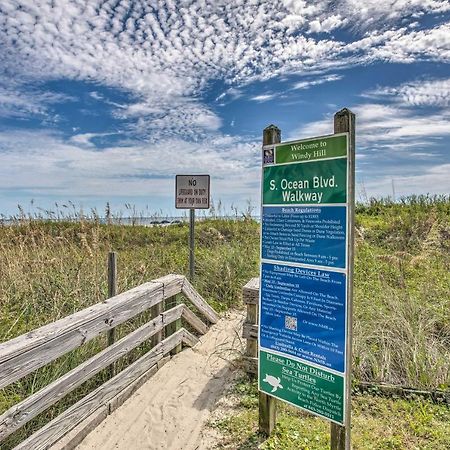 Bright Beachy Condo With Boardwalk Access And Patio! マートルビーチ エクステリア 写真