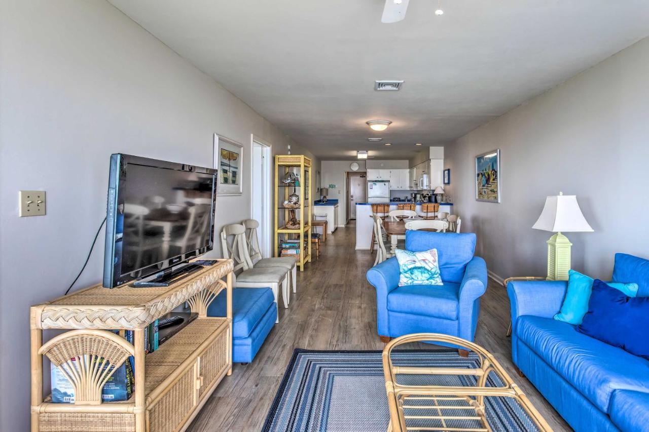 Bright Beachy Condo With Boardwalk Access And Patio! マートルビーチ エクステリア 写真