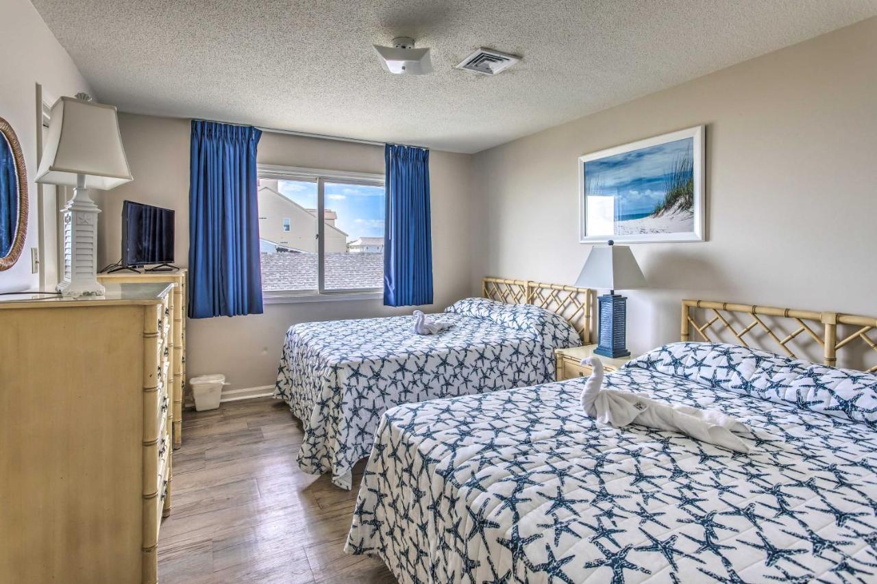 Bright Beachy Condo With Boardwalk Access And Patio! マートルビーチ エクステリア 写真